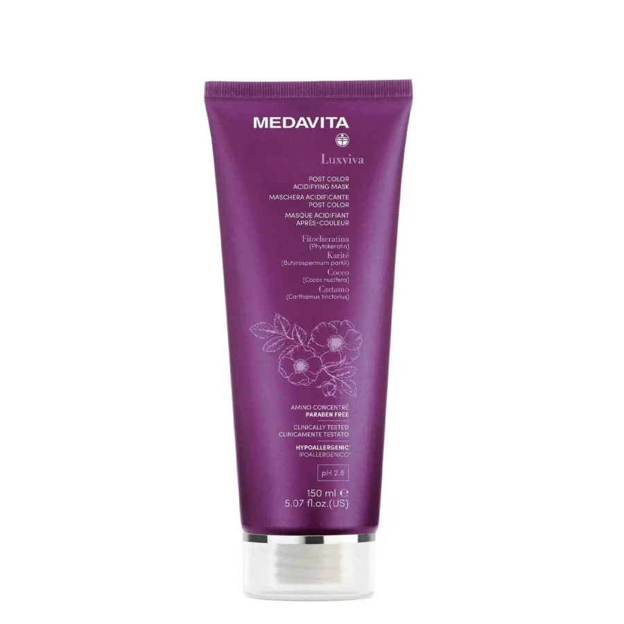 MEDAVITA LUXVIVA Masca Pentru Protectia Culorii Acidifianta Cu Ph 2.8-150 ml