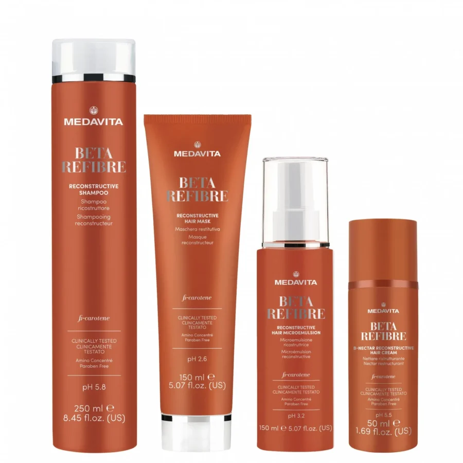 MEDAVITA ß-REFIBRE Masca de reconstrucție cu aminoacizi cu ph 2.6-150 ml - imagine 3
