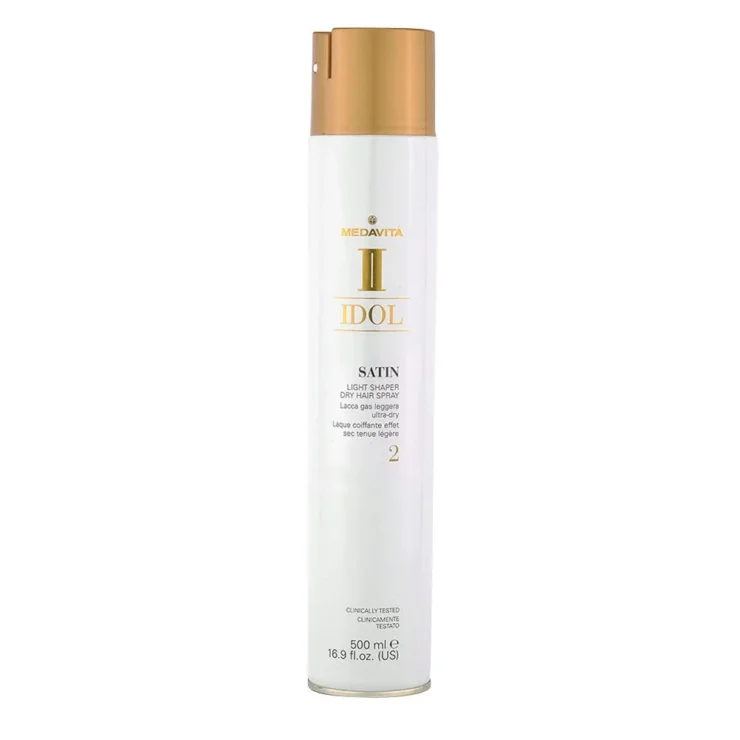 Medavita Satin Light Shaper Fixativ uscat cu fixare usoara, nivel 2, 500ml