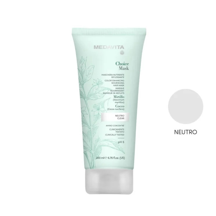 Medavita Choice Mască de Păr Colorantă Neutro (Clear) 200ml