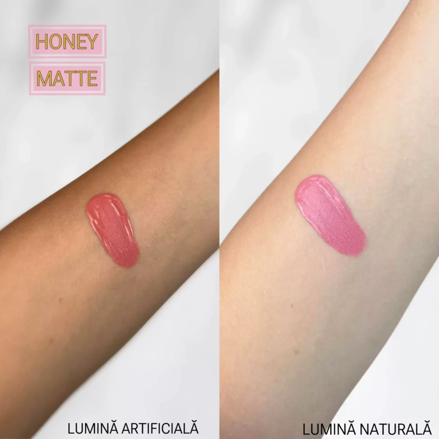 Lip Gloss Honey Matte Choco Mua - imagine 4