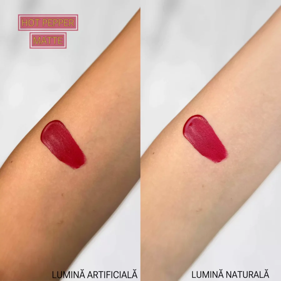 Lip Gloss Hot Pepper Matte Choco Mua - imagine 4