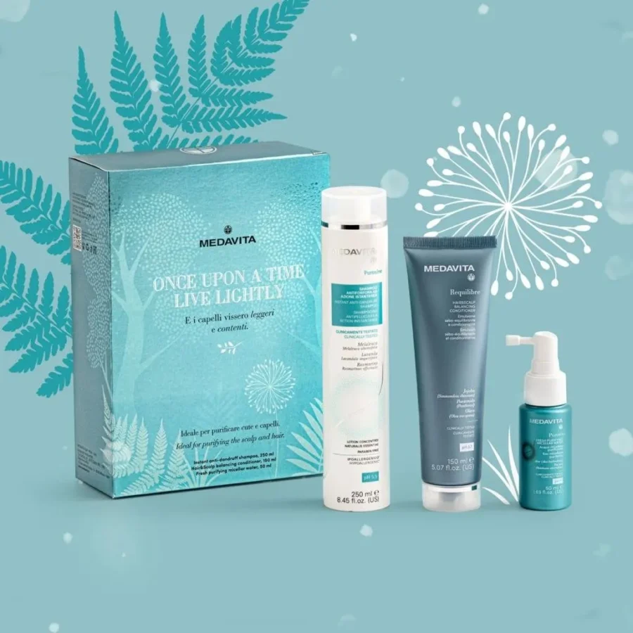 Medavita 2 Pachete Cadou, Beta Refibre + Scalp Lightly - imagine 2