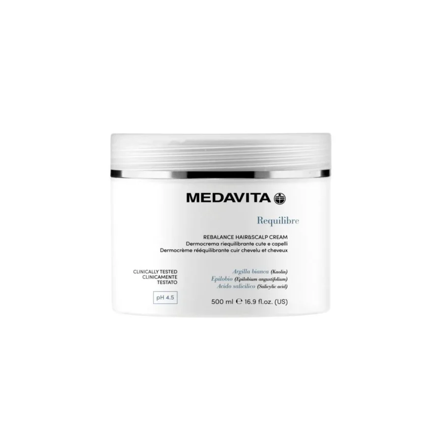 Medavita DermoCremă Antisebum pre-șampon - Co Wash - Requilibre - 500ml