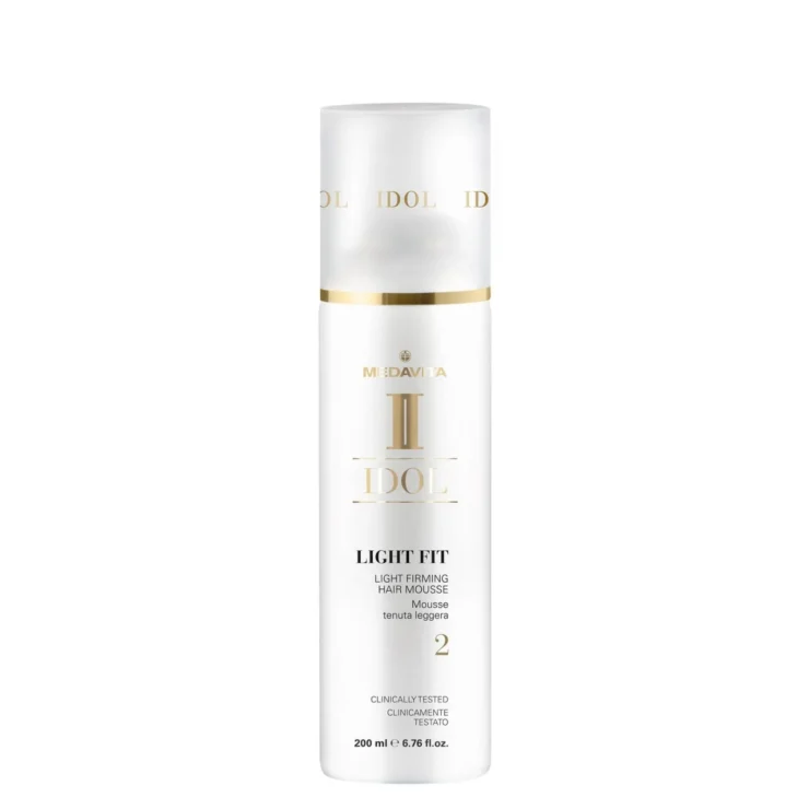 Medavita Spumă de păr cu fixare ușoară Idol 200ml