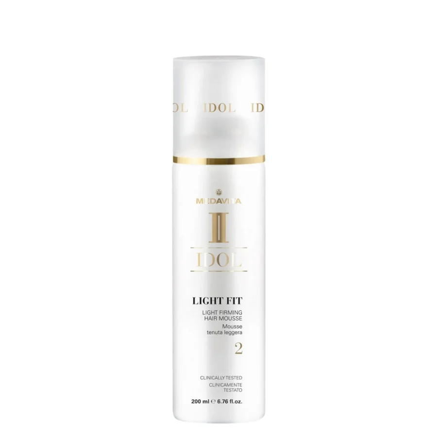Medavita Spumă de păr cu fixare ușoară Idol 200ml