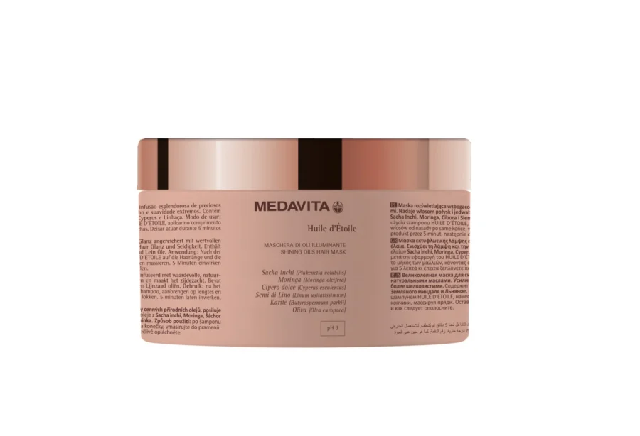 Medavita Mască Stralucire din uleiuri naturale 500ml