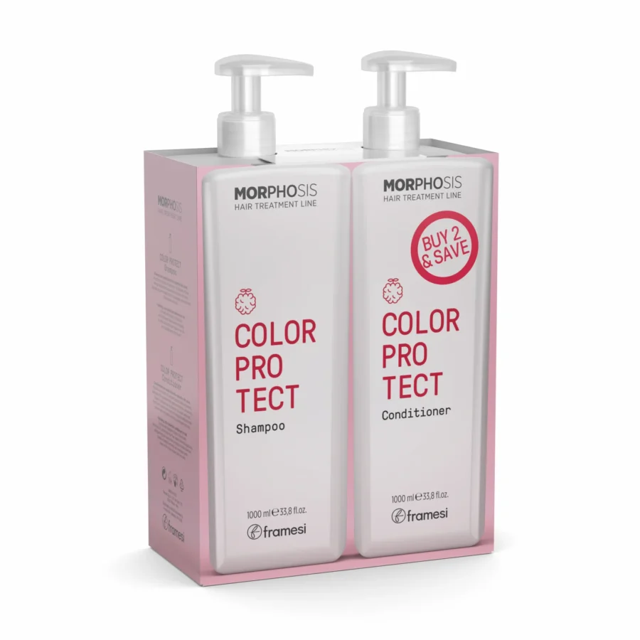 DUO Kit Color Protect - Sampon + Balsam Protectia Culorii - 1000ml - Framesi