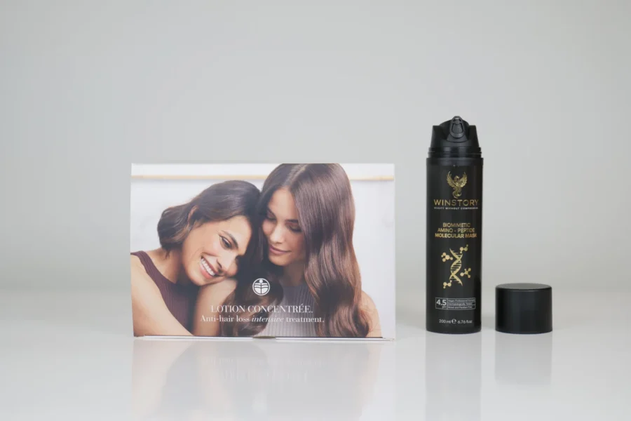 Set Anticadere + Reparare Moleculara - Fiole Medavita + Masca Moleculara WINSTORY (GRATUIT Ulei Nutritiv+Sampon Anticadere) - imagine 3