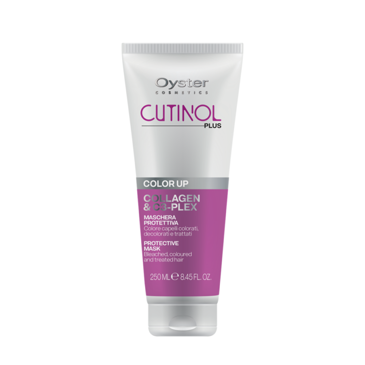 Masca de protectie a culorii cu C3-Plex si Colagen - OYSTER Cutinol Plus Color Up Mask 250 ml