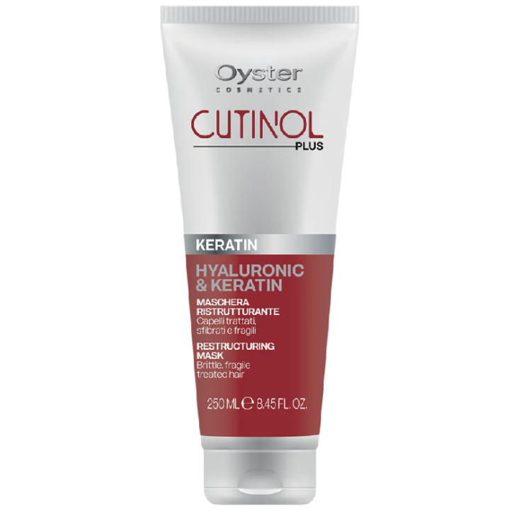 Masca restructuranta cu Acid Hialuronic si Keratina - OYSTER Cutinol Plus Keratin Mask 250 ml