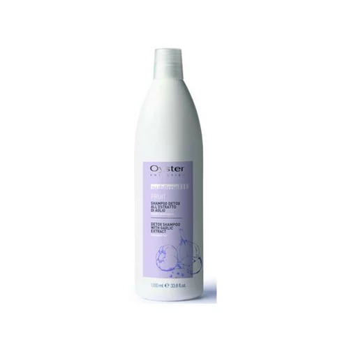 Sampon detoxifiant cu usturoi pentru par degradat - OYSTER Sublime Detox Garlic Shampoo 1000 ml