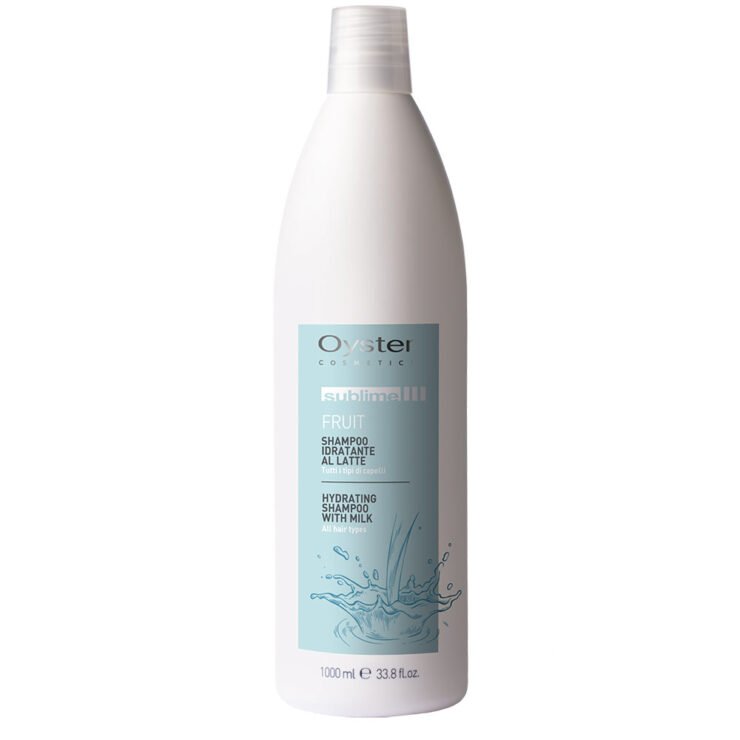 Sampon hidratant cu lapte pentru toate tipurile de par - OYSTER Sublime Moisturizing Milk Shampoo 1000 ml