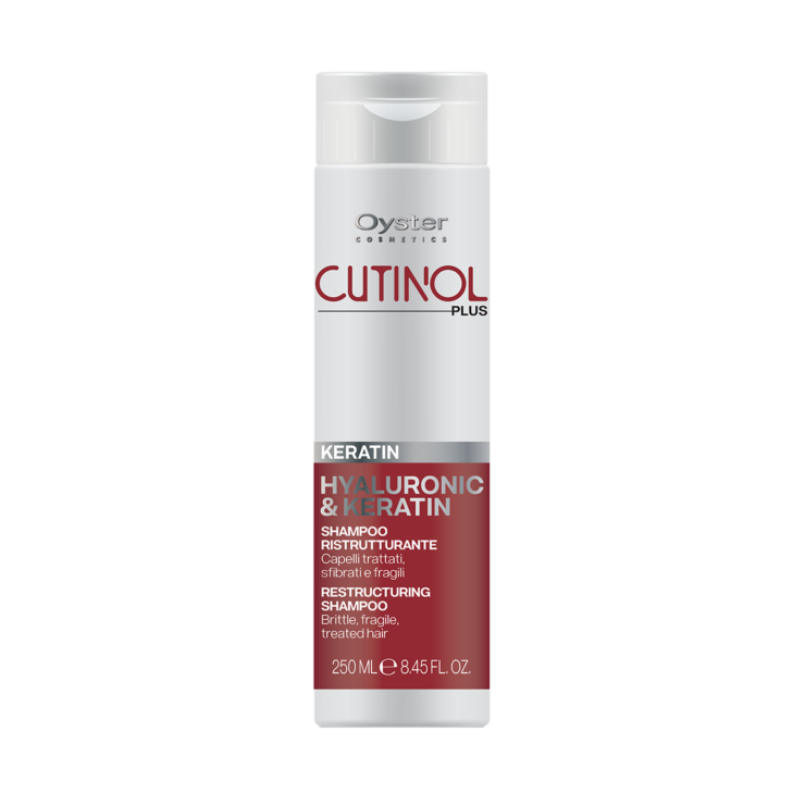 Sampon restructurant cu Acid Hialuronic si Keratina - OYSTER Cutinol Plus Keratin Shampoo 250 ml
