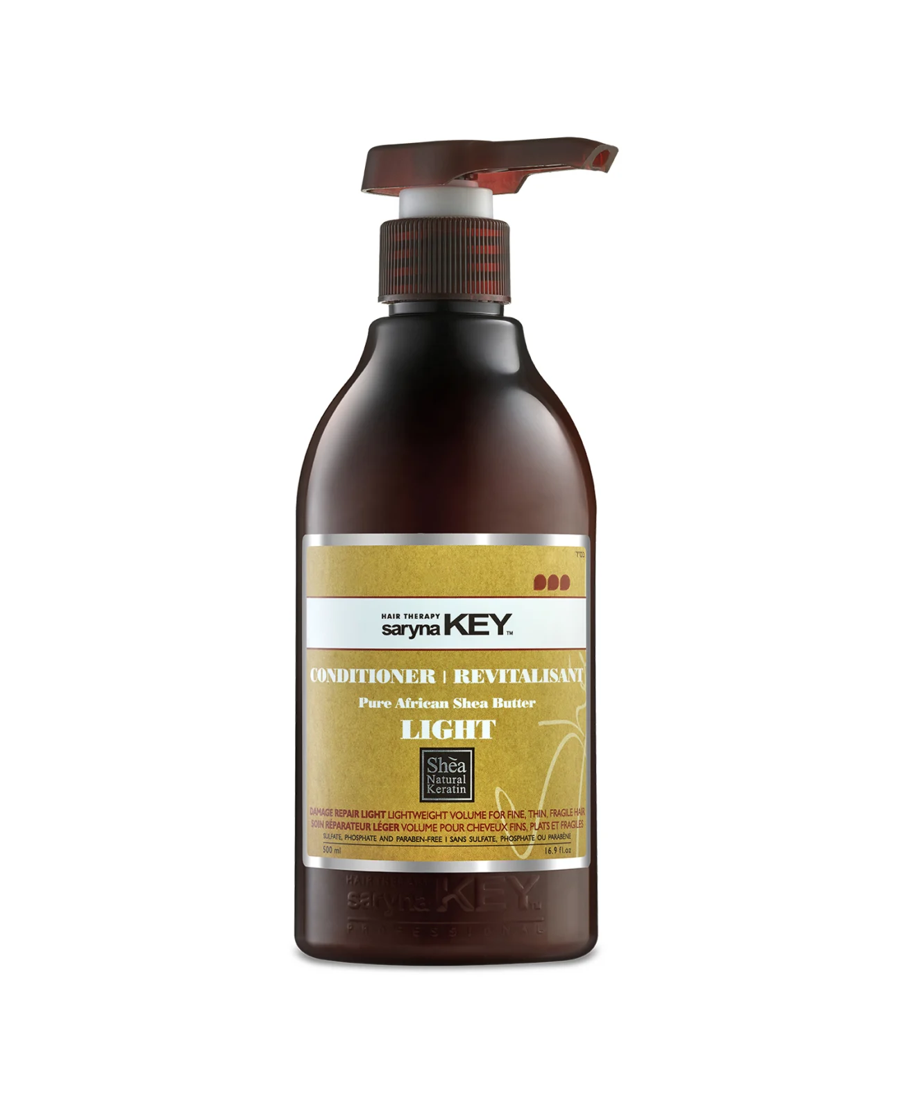 Balsam pentru par fin cu unt de SHEA Saryna Key -1000ml