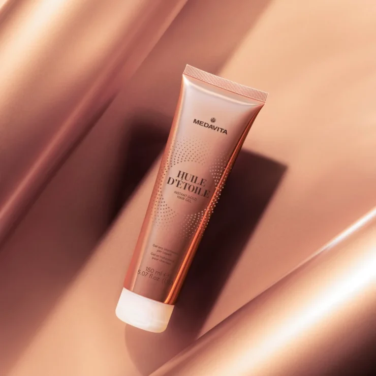 Gel Crema cu Particule Aurii - Medavita Huile d'Etoile - 150ml