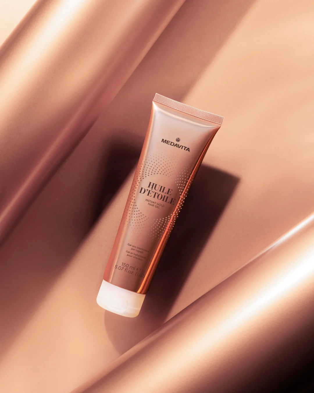 Gel Crema cu Particule Aurii - Medavita Huile d'Etoile - 150ml