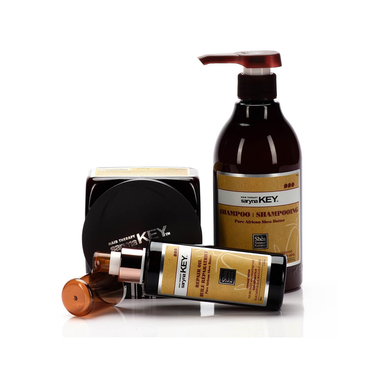 Sampon cu unt de shea Saryna Key - 300 ml - imagine 5