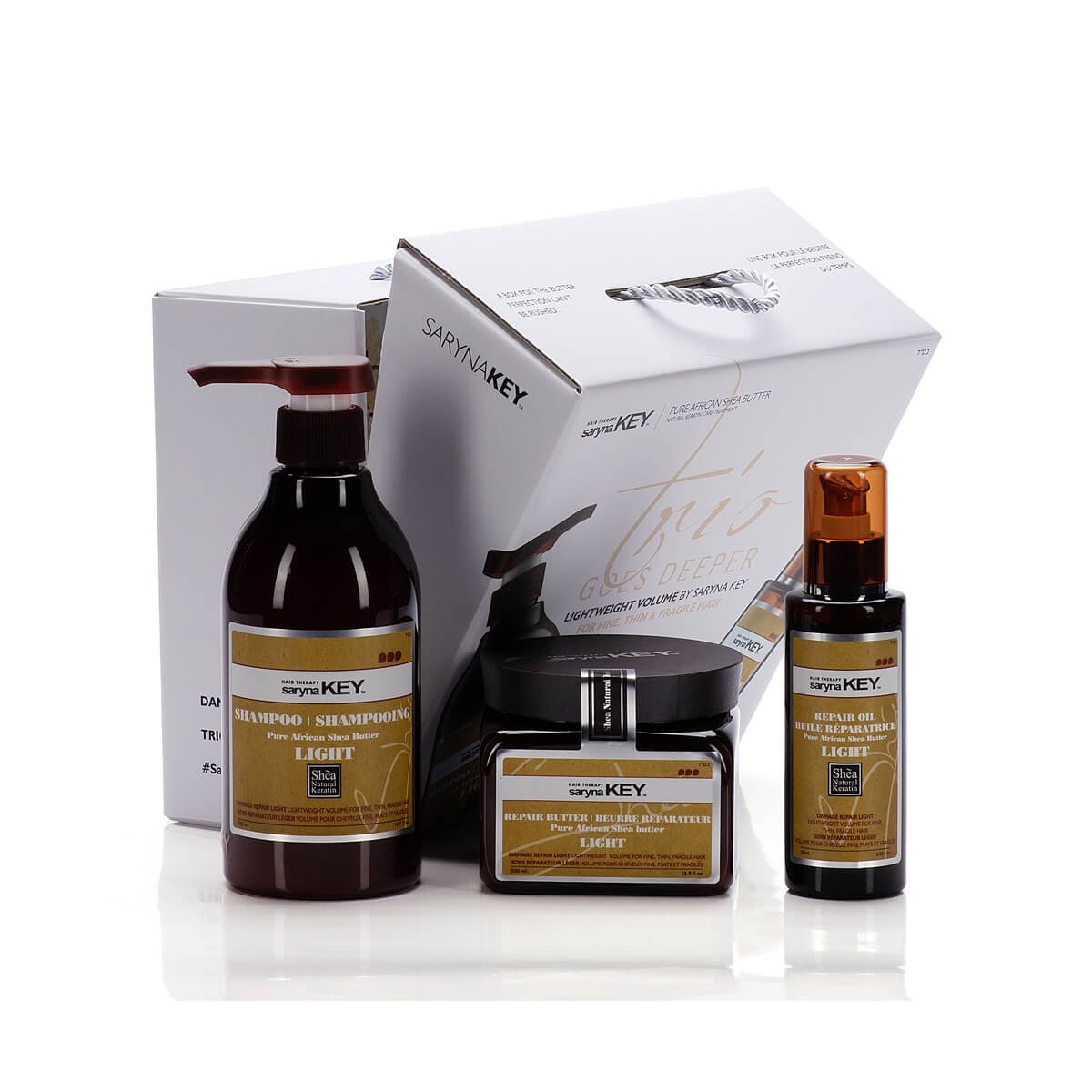 Sampon cu unt de shea Saryna Key - 300 ml - imagine 2